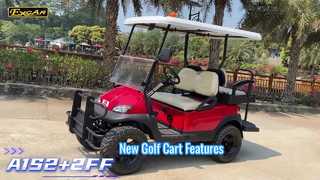 Unidades vermelhas A1S2+2 com pneus com altura aumentada, novo assento rebatível e para-choque