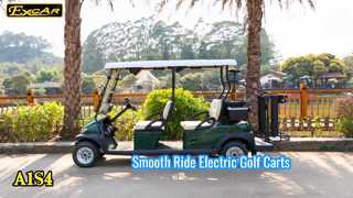 Carros de golfe elétricos A1S4