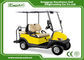 EXCAR Yellow 48V Electronic Golf Carts CHAFTA Approved 3.7KW ADC Motor